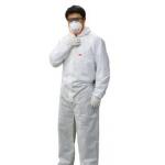 3M 4515 白色帶帽連體（Type5&6類防護(hù)）防護(hù)服（原4620升級(jí)）