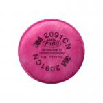 3M XA010015635 2091CN P100顆粒物濾棉（2片/包，50包/箱）